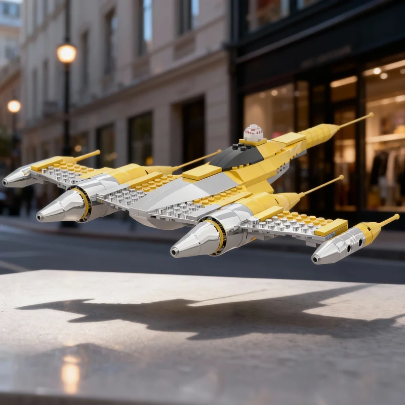211pcs MOC NB 1S Royal Bomber Star Battle UCS Model Building Blocks Creative Display Gift Collectible Decor Kids Premium Adult