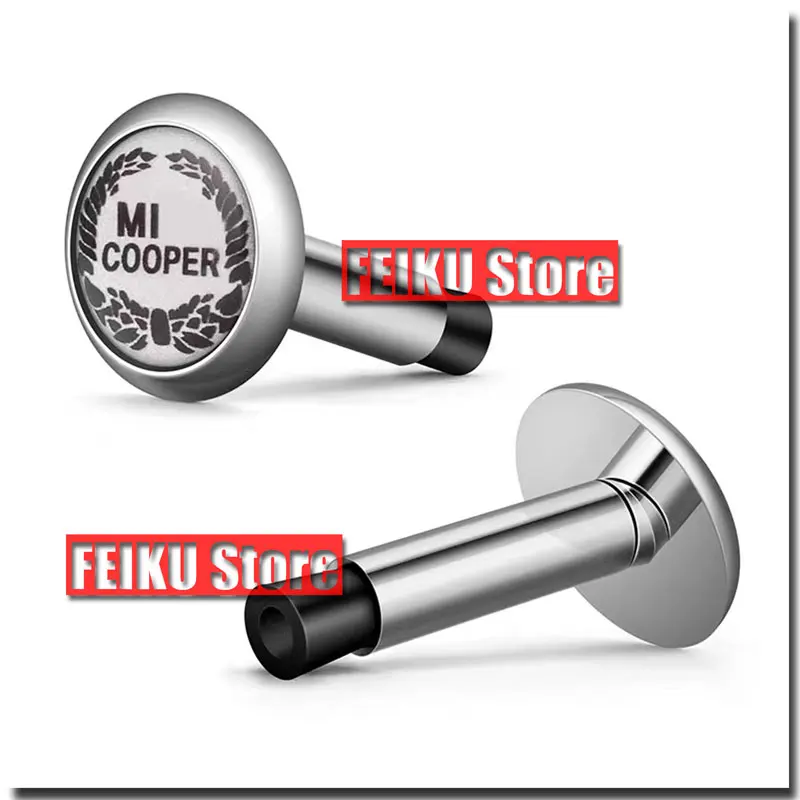 3D Metal Steel Door Lock Pin Knob Door Safety Bolt For MINI Cooper S JCW F54 F55 F56 F57 F60 R55 R56 R57 R58 R59 R60 R61