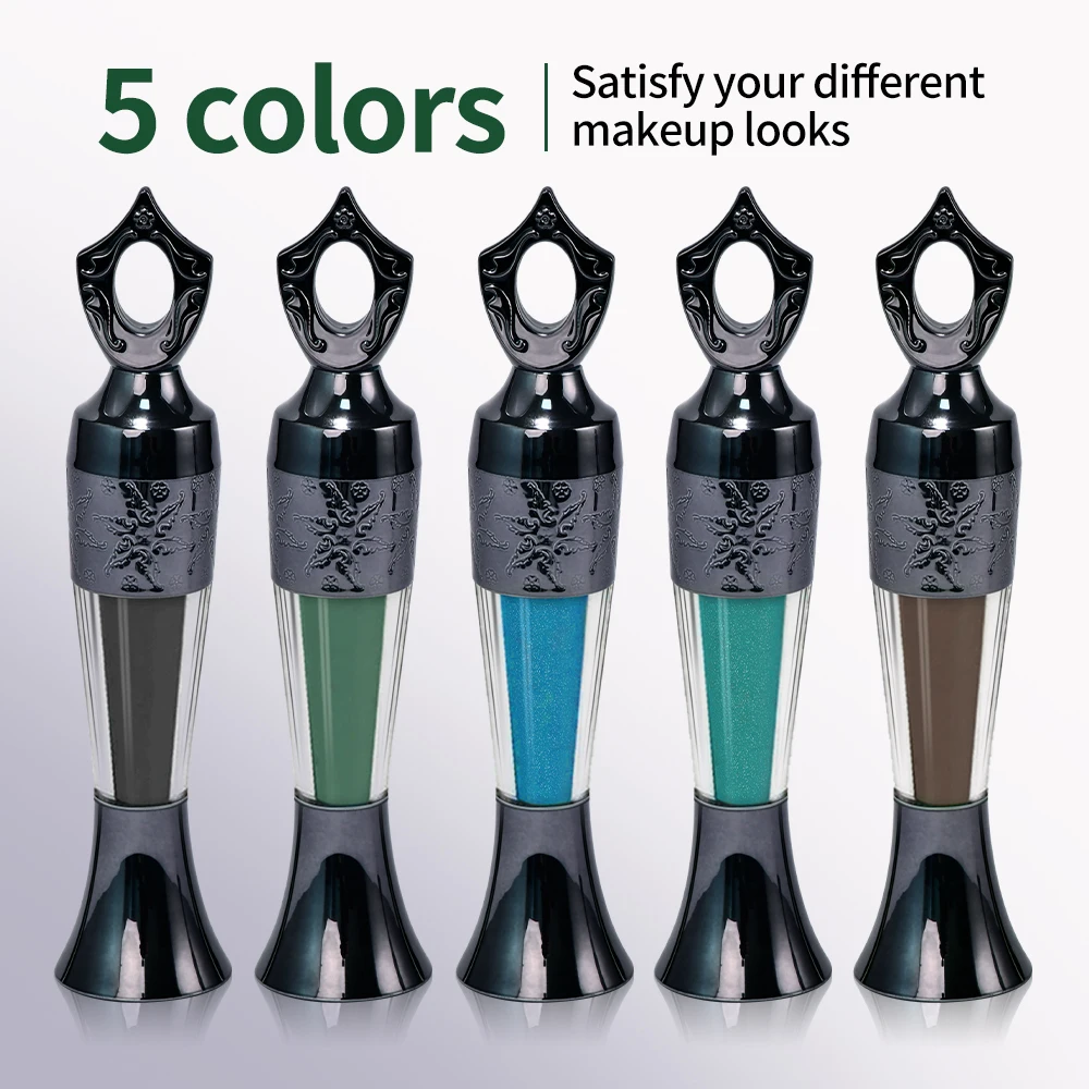 Lakerain 5-color جنوب أفريقيا النمط المصري الظل كحل مسحوق ماتي مسحوق غرامة الملمس كحل مسحوق