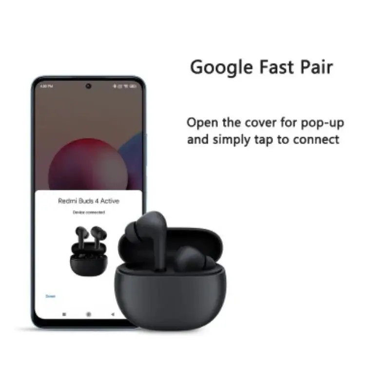 Xiaomi Redmi Buds 4 headphone nirkabel, versi Global aktif Bluetooth 5.3 latensi rendah Panggilan Earphone peredam kebisingan