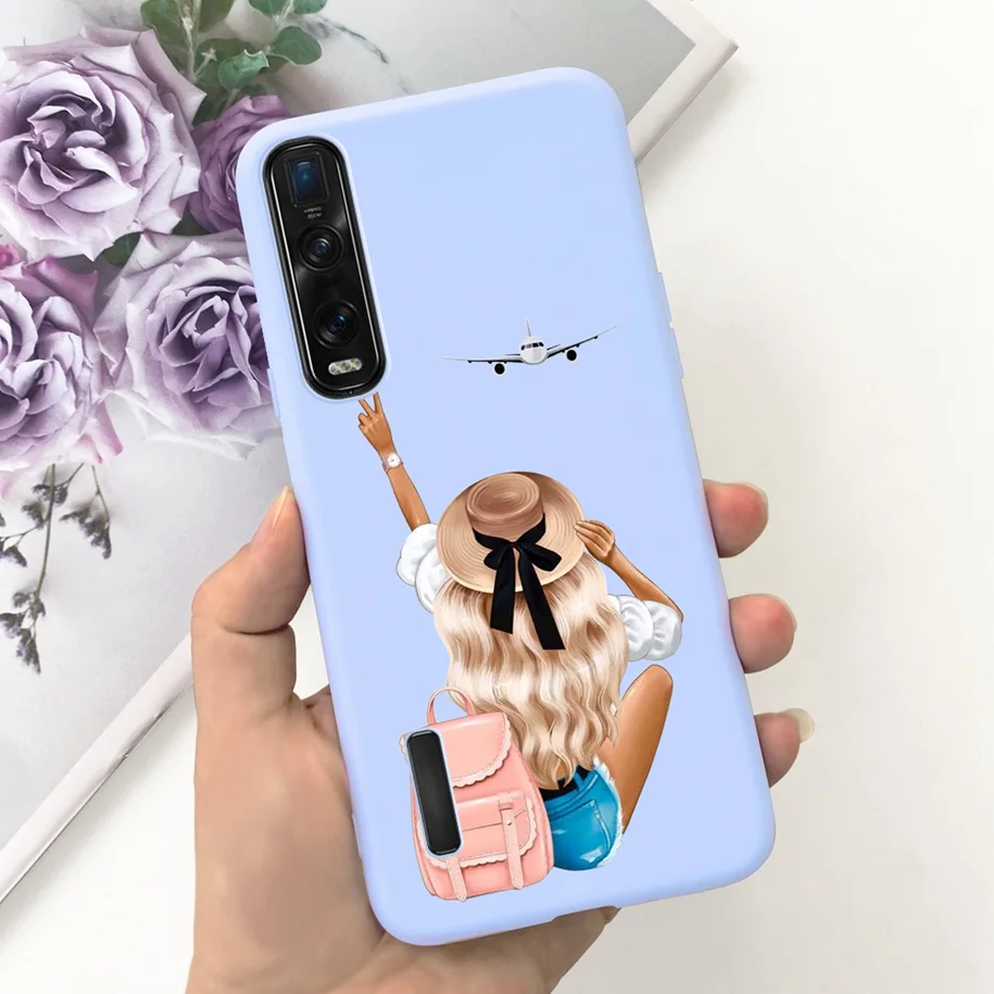 For OPPO Find X2 Pro Case Find X2 X 2 Pro CPH2025 Fashion Flower Silicone Cover Phone Cases For OPPO Find X2 Lite Neo X2Neo Capa