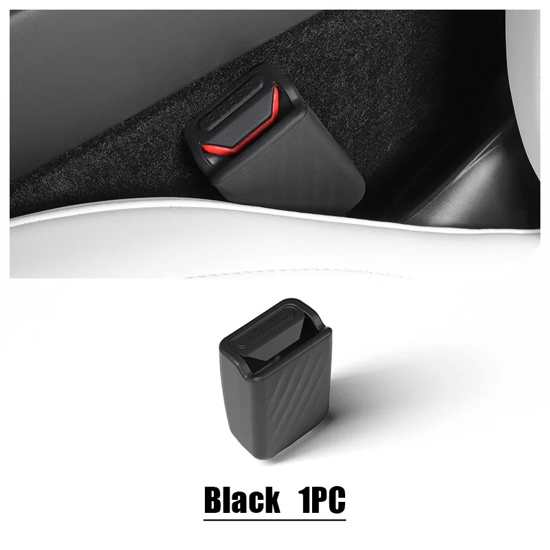 Silicone Seat Belt Buckle Protective Cover For Tesla Model 3/3 Highland Model Y/Y Juniper 2020-2025 Interior Accessories