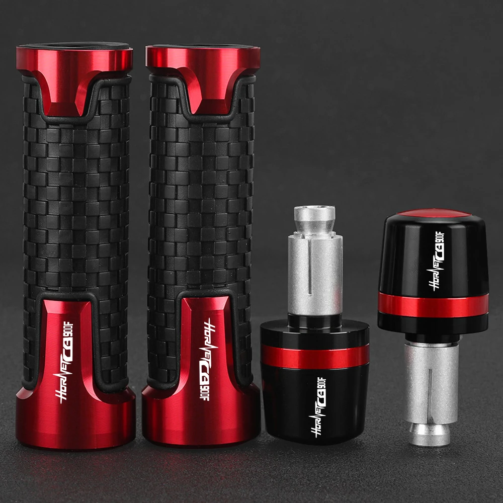 

7/8" 22MM Handlebar Grips Handle Bar Cap End Plugs For Honda CB900F CB 900 F HORNET 2001 2002 2003 2004 2005 2006 2007 2008