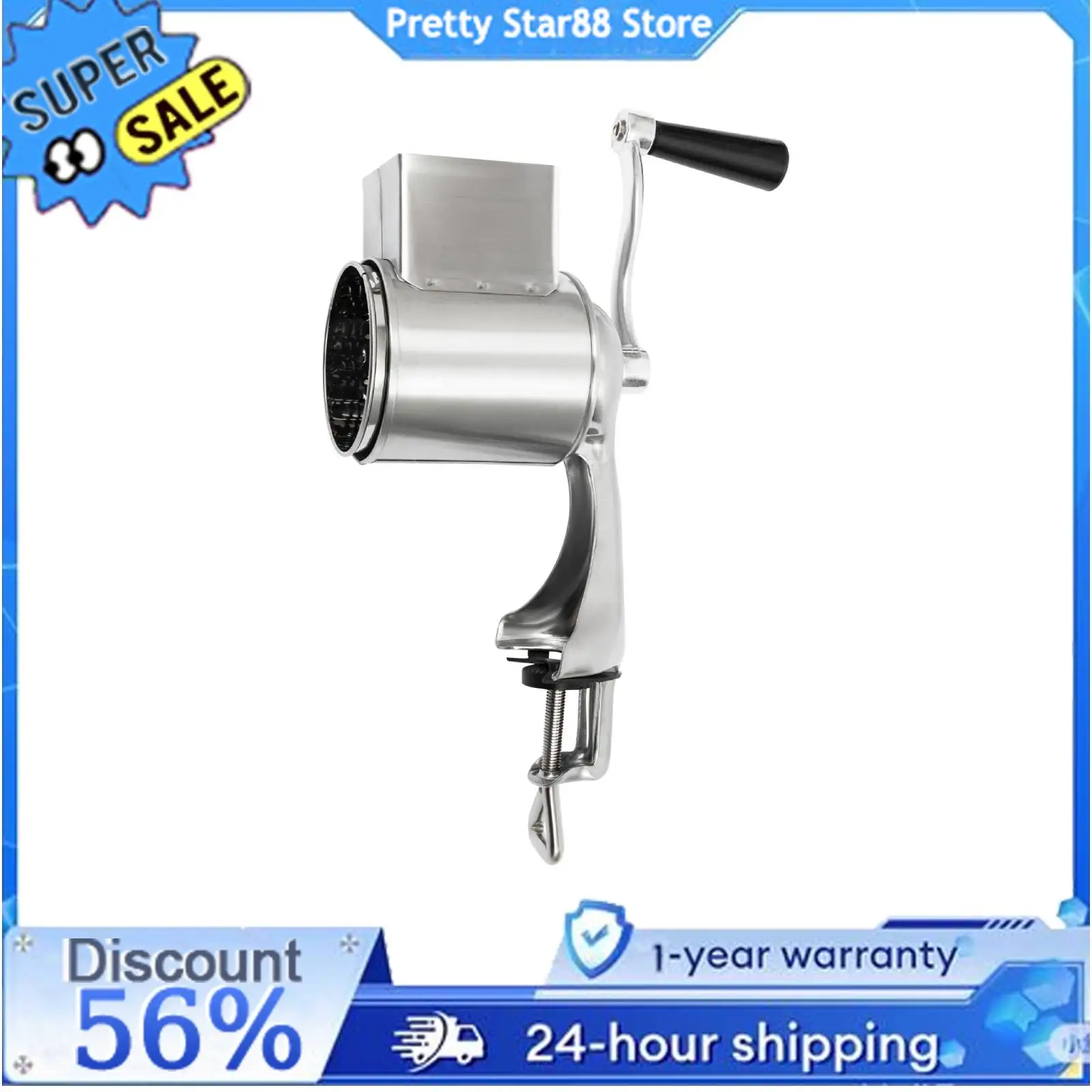 

Artifact Kitchen Aid Mixer Assecories Rust-Proof Veggie Chopper Vegetable Cutting 5 Types