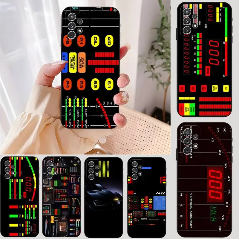 Knight Rider KITT Car Phone Case For Samsung A53 A51 A52 A50 A30 A31 A32 A21 A22 A40 A42 A80 A71 A73 A91 TPU Cover