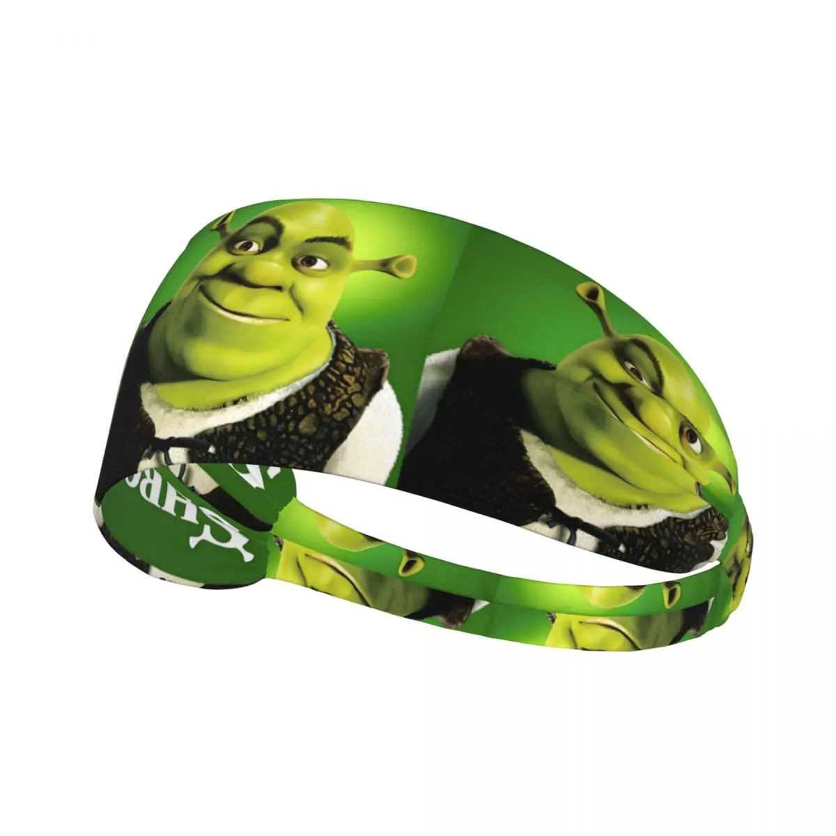 

Custom Cartoon Comedy Film Shrek Headband Women Men Non Slip Anime Funny Kawaii Moisture Wicking Sport Sweatband for Running