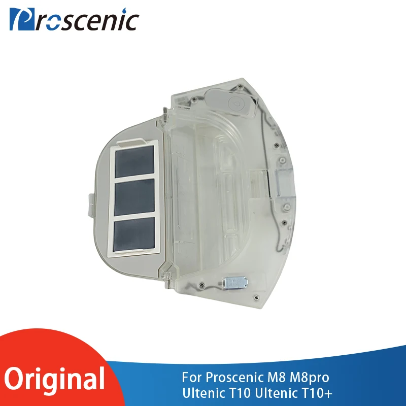 

2 в 1, пылесборник, резервуар для воды для Proscenic M8 M8pro Ultenic T10 Ultenic T10 +, сменные аксессуары для робота-подметальной машины