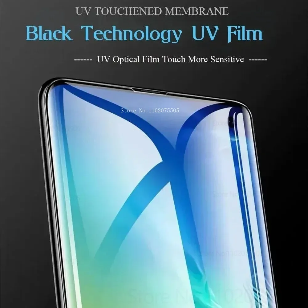 3 Stück HD UV gehärtetes Glas für Samsung Galaxy S24/S25 Ultra S23Plus S22 Ultra S21/S20 Displayschutzfolie Note 20 Note 10 Glas – Detail 6