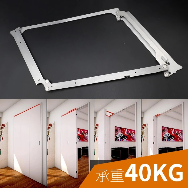 Silent Sound Folding Door 304 Stainless Steel Hinge Heavy Duty 40KG Bedroom 180 Degrees Accordion type Sliding Door Hinge