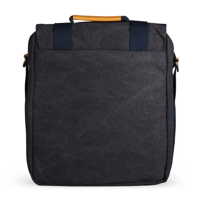 Ruil Messenger Bag Vintage płócienna teczka na laptopa wyściełana torba na ramię mężczyźni kobiety