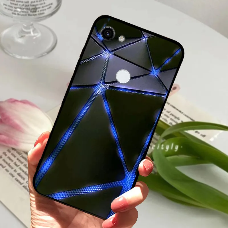 For Google Pixel 3a XL Case Silicone Shockproof Soft TPU Phone Cover For Google Pixel 3 XL Funda Pixel 3AXLCapa Cartoon