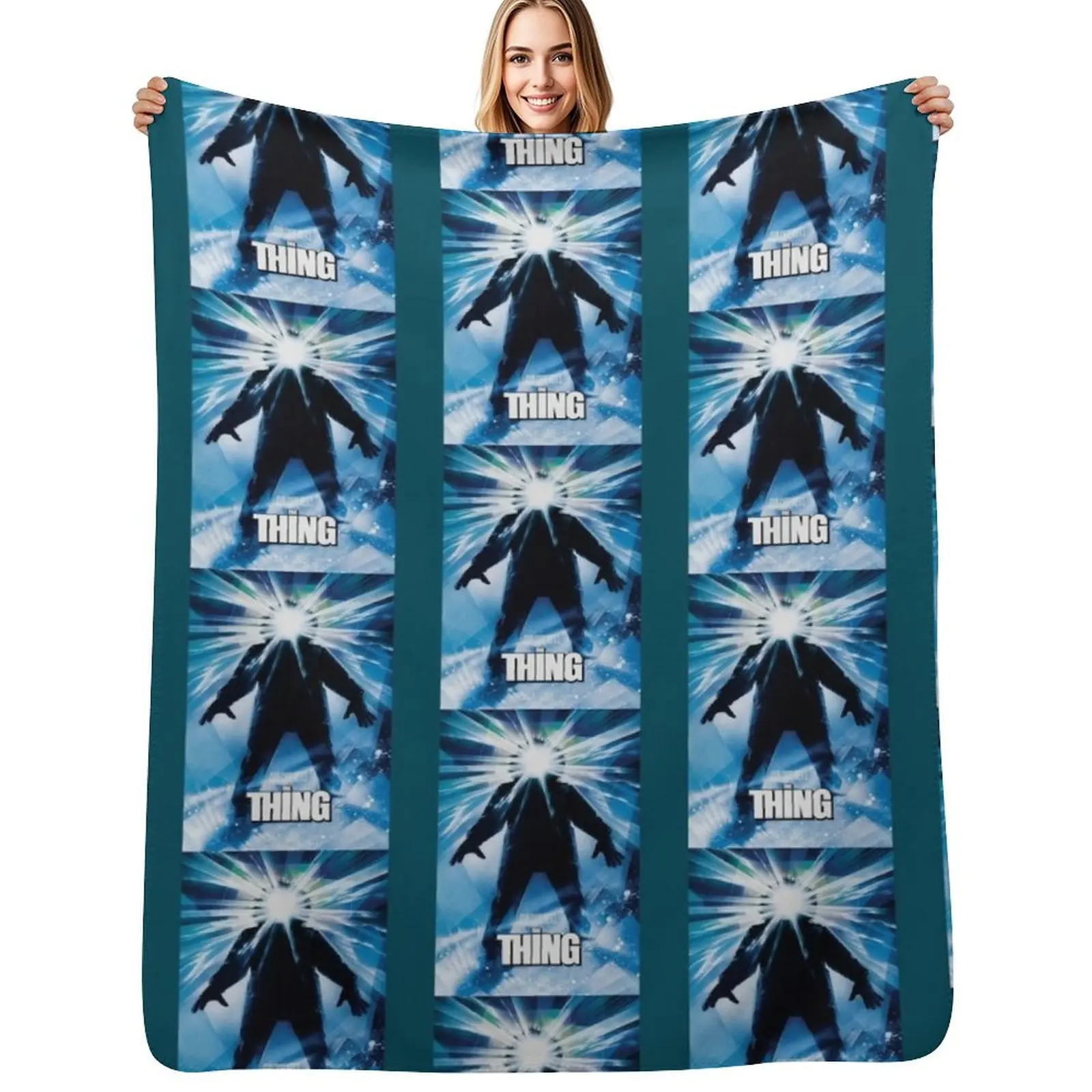 The Thing Movie Throw Blanket Soft Cozy Blanket for Pet Kids Adults