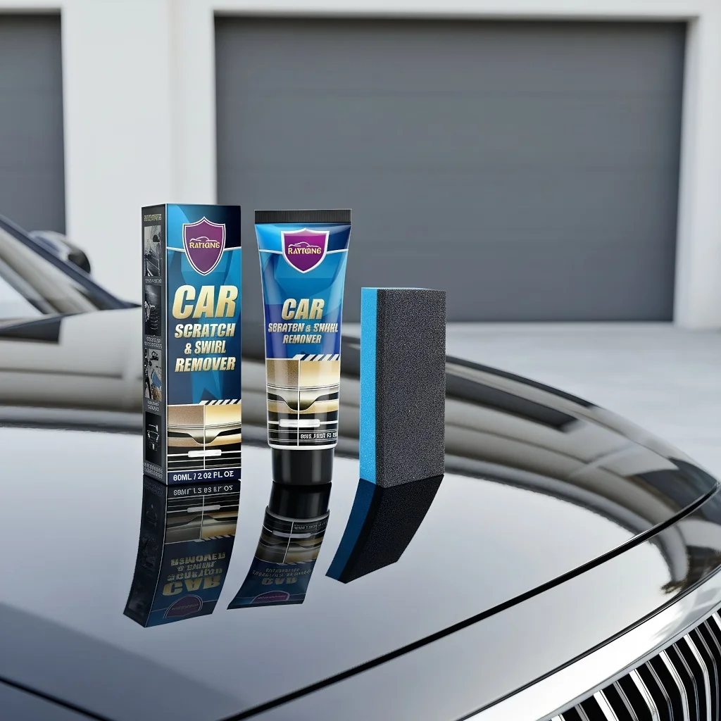 

120ML Motorcycle Scratch Paint Care Tool - Swirl Remover & Anti-Scratch Polishing Wax