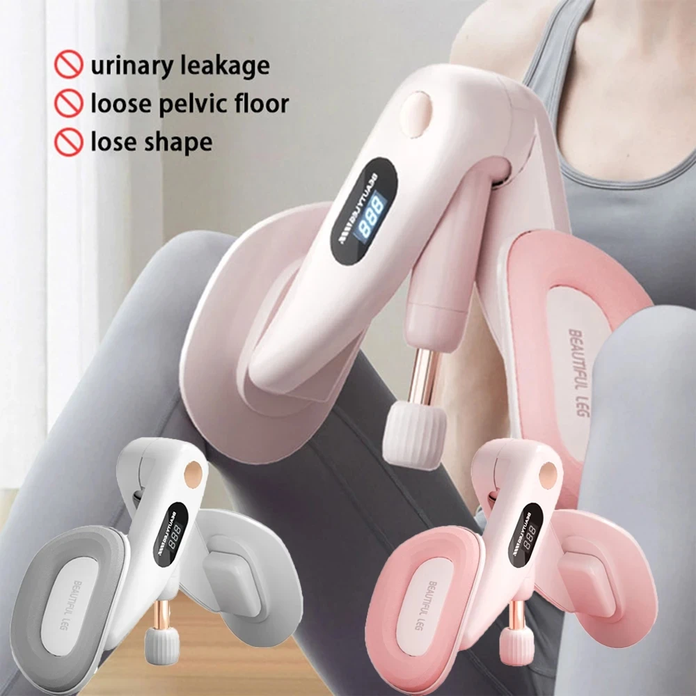 Thigh Pelvic Floor Trainer Counter Hip Inner Thigh Exercise Equipment Kegel Exercises Device Yoga Floor Muscle Women Home Gym