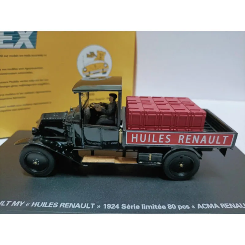 PERFEX 1:43 scale HUILES MY ACMA 1924 Resin Car Model Adult Souvenir Classic Static Display Collectible Toy Gift