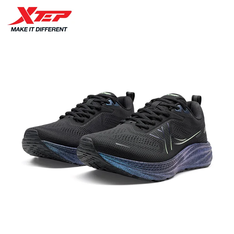 Xtep PIONEER Running Shoes For Men 2025 Sneakers For Wide Foot Cushion Training Wear-Resistant Lightweight Sneakers 875119110010