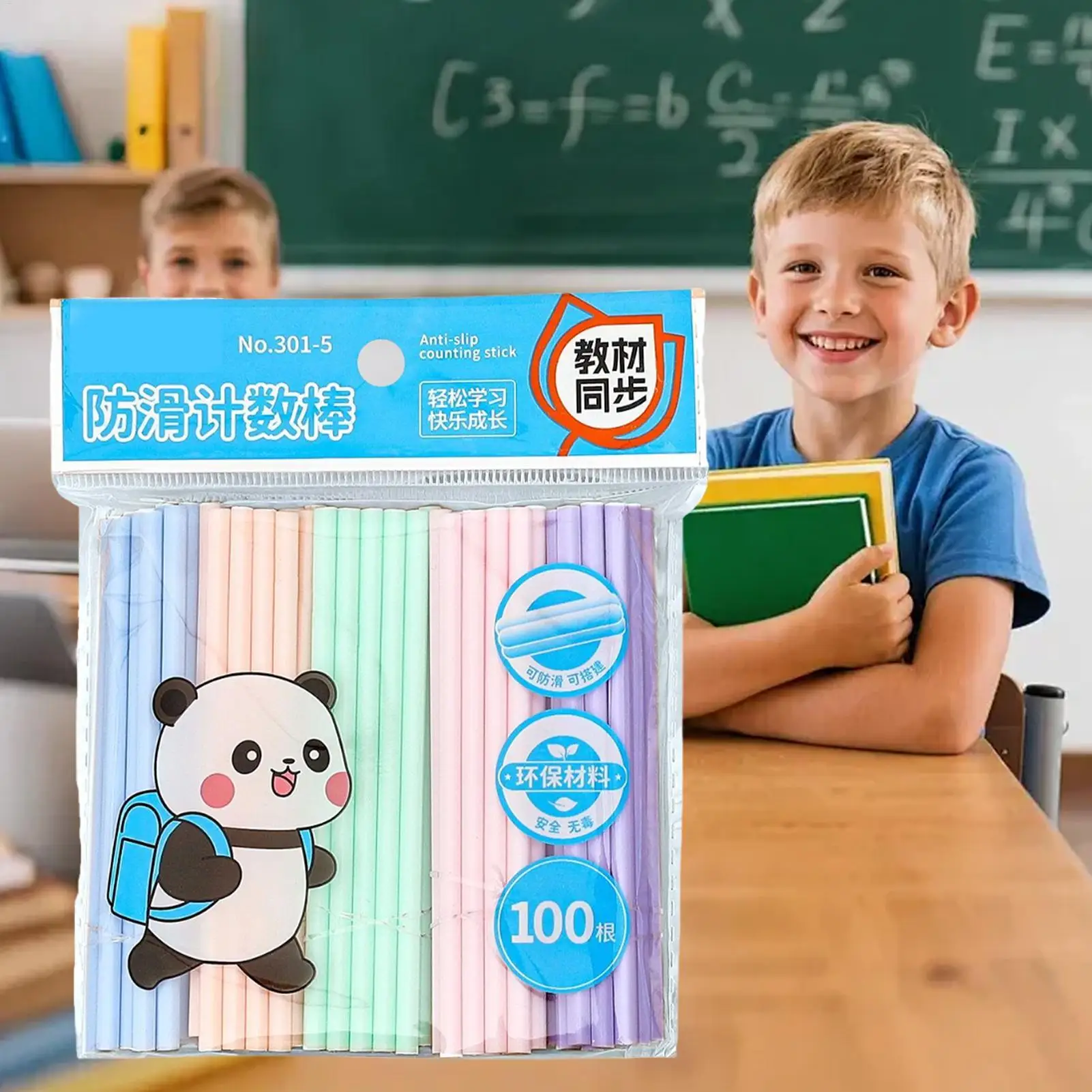 Math Sticks For Counting 100-Piece Learning Educational Toys Preschool Math Toys Kids Number Sticks For Boys Girls Children