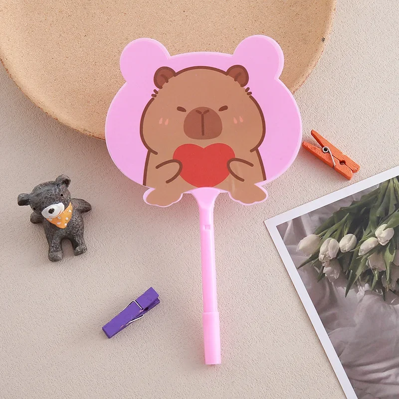 Wholesale novelty cute kapibara fan ballpoint pen, high value ins style student cartoon stationery