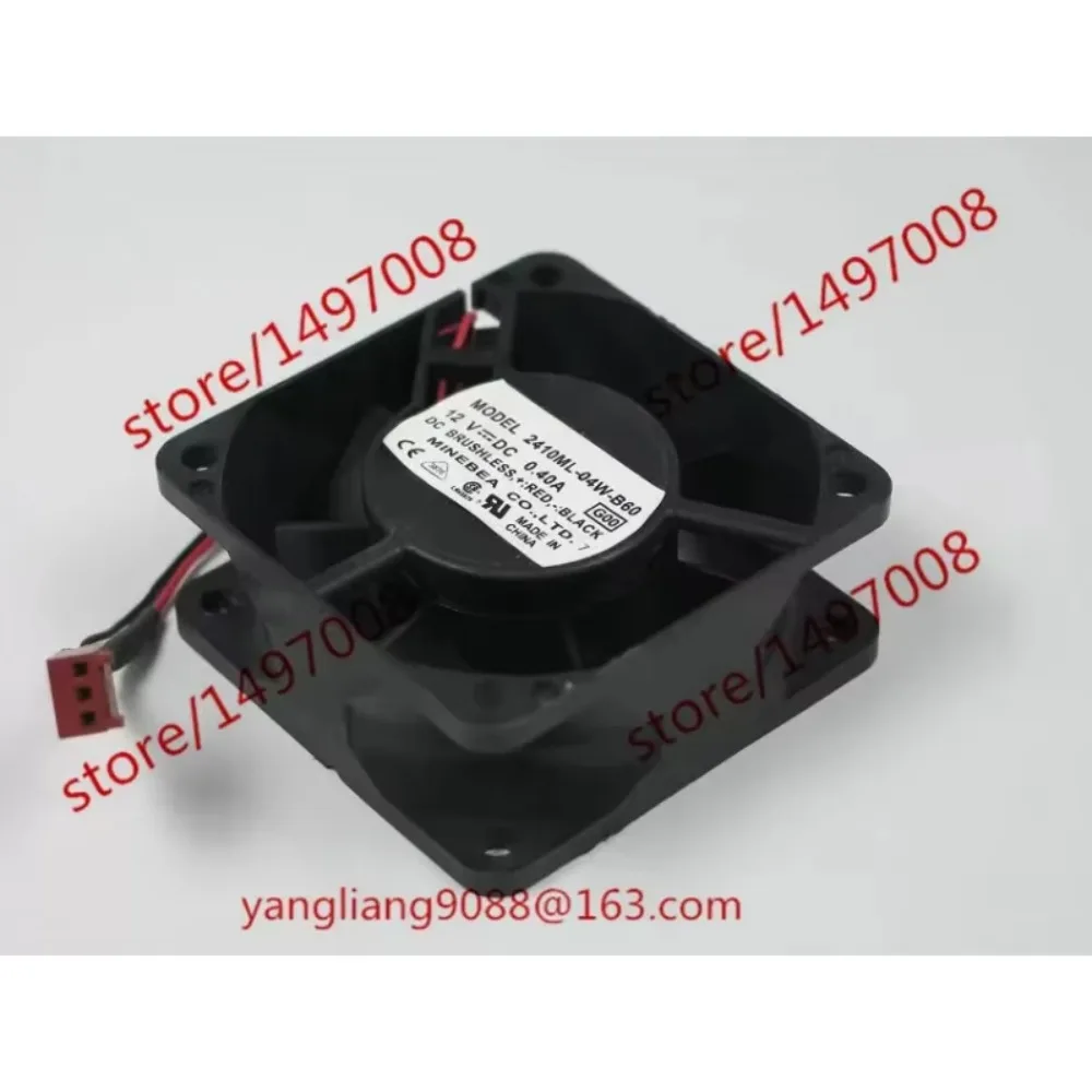 

Вентилятор охлаждения NMB-MAT 2410ML-04W-B60 G00 DC 12V 0.40A, 2-проводной, 60x60x25 мм