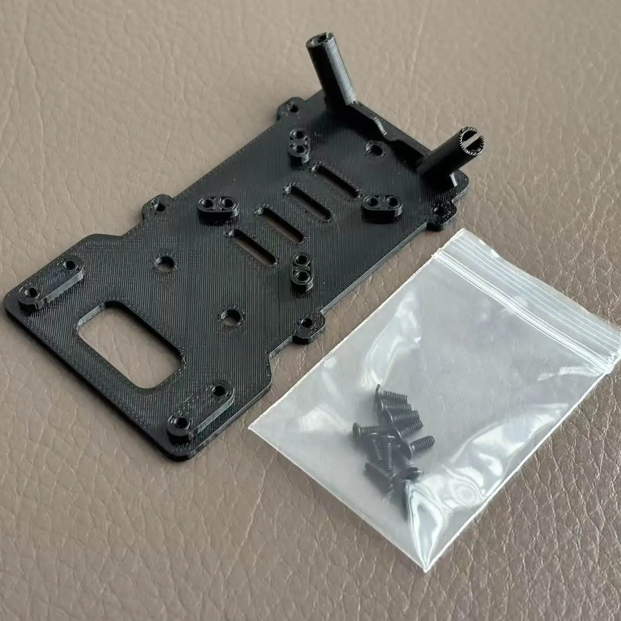 For Walksnail Avatar Moonlight Kit GM3 Gimbal Camera Fixed Mount Quick Release Image Transmission Bracket with Cooling Fan