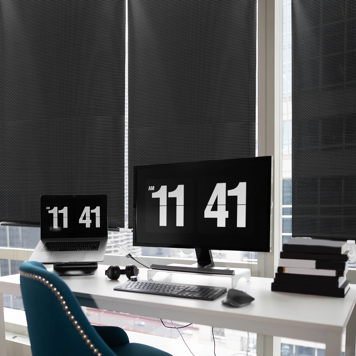 

Suction Cup Sunshade Curtains Blackout Balcony Bedroom Office Punch Free Blinds Indoor Windows Travel Easy Adjust Maintain