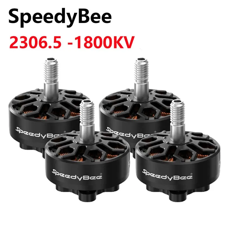 SpeedyBee Brushless Motor 2306.5 1800KV 5-Inch FPV Drone Master5 V2 Huafei