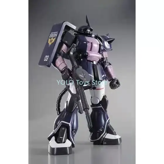 

В наличии MG MS-06S Zaku Black Three-star Chain 2.0 Mobile Suit Коллекционная модель Bandai