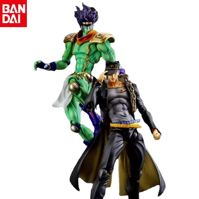 

Genuine Anime JoJo's Bizarre Adventure Figures Star Platinum Action Figure Collection Jonathan Joestar Dio Brando Model Toys