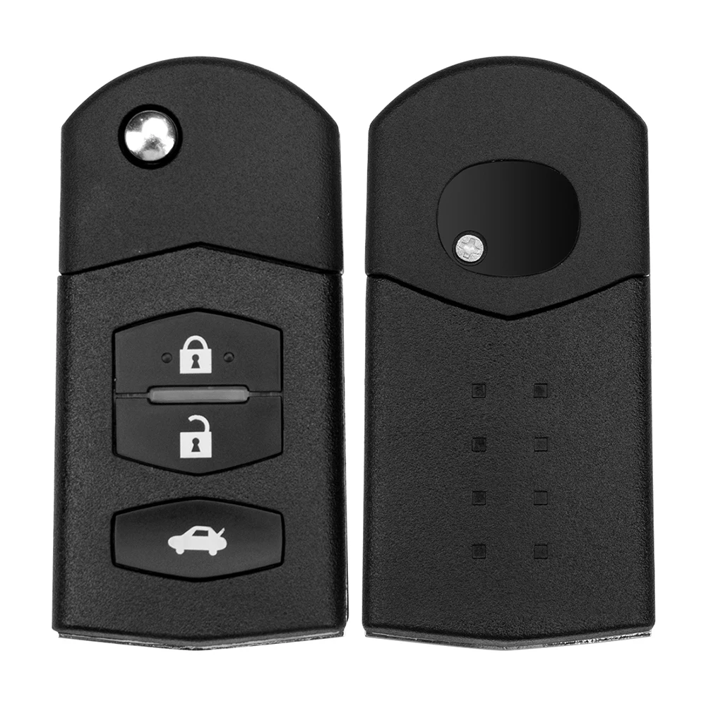 Liberty Remote Key Case For Mazda 2 3 5 6 Series M6 MX5 CX5 CX7 CX9 RX8 2005 2006 2007 2008 2009 2010 2011 2015 Flip Fob Shell