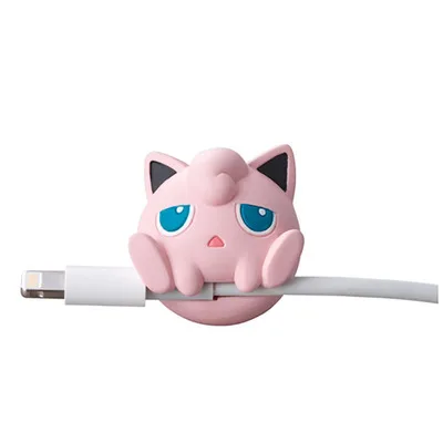 Pokemon USB Schutz Kawaii Kabel Cartoon Figur Schutz für Ladegerät Zubehör für iphone Anime Figur Spielzeug Pikachu Eevee