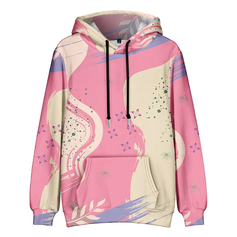 

Y2K Aesthetic Hoodie Colorful Floral Soft Fleece Oversized Pullover Cozy Unisex Winter Fashion Hoodies Hip Hop Streetwear