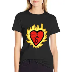 One Tree Hill heart T-Shirt vintage clothes tops anime clothes workout shirts for Women loose fit