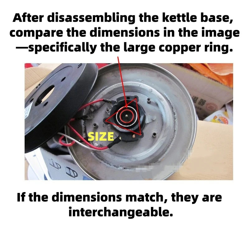 طقم إصلاح غلاية كهربائية عالمية، ترموستات قاعدة بديلة ومفتاح حراري، مجموعة كاملة لمعظم المياه الصفارات