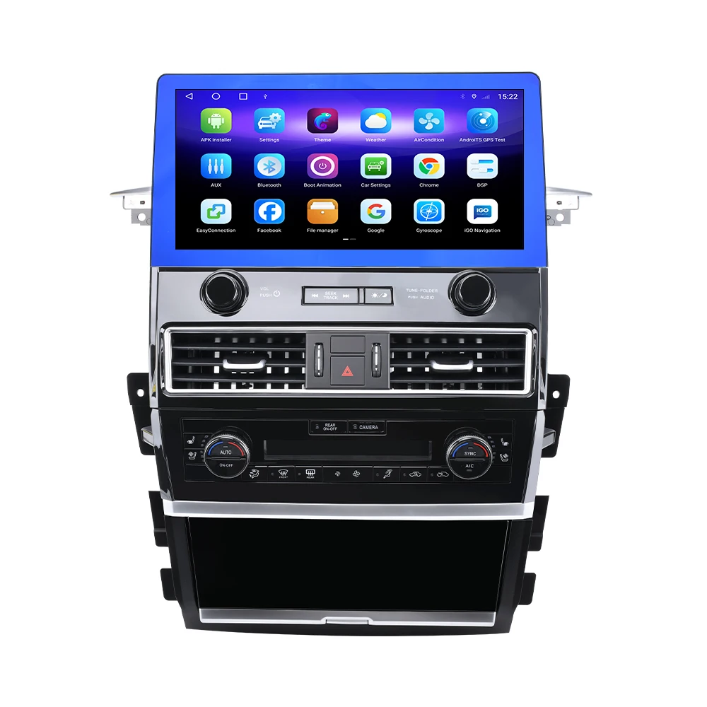 ZWNAV Original System Car DVD Player For Nissan Patrol Armada Y62 2010-2021 13.3 Inch Android Auto Audio GPS Car Radio