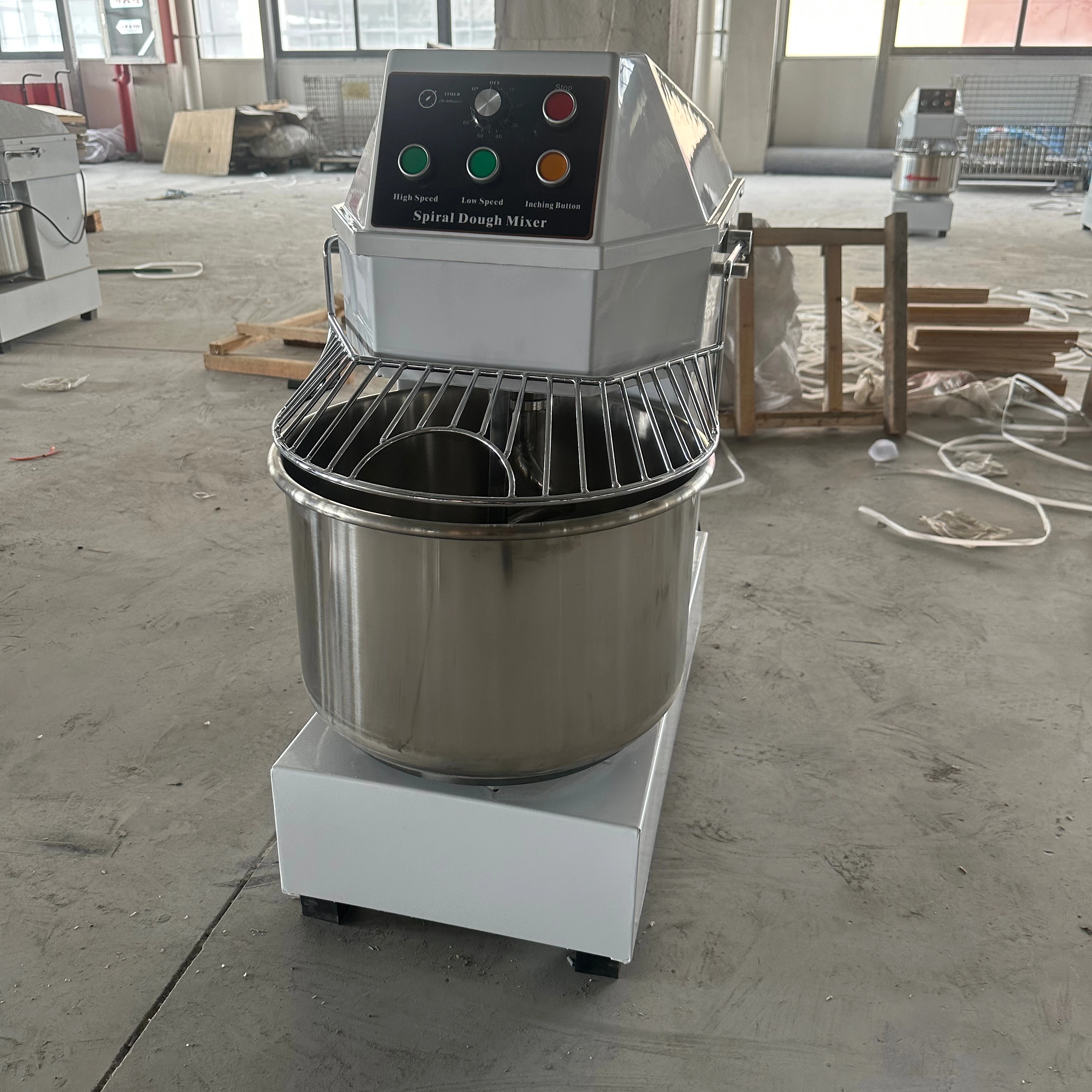 Flour mixers Baking equipment Spiral dough mixers Food mixers Industry