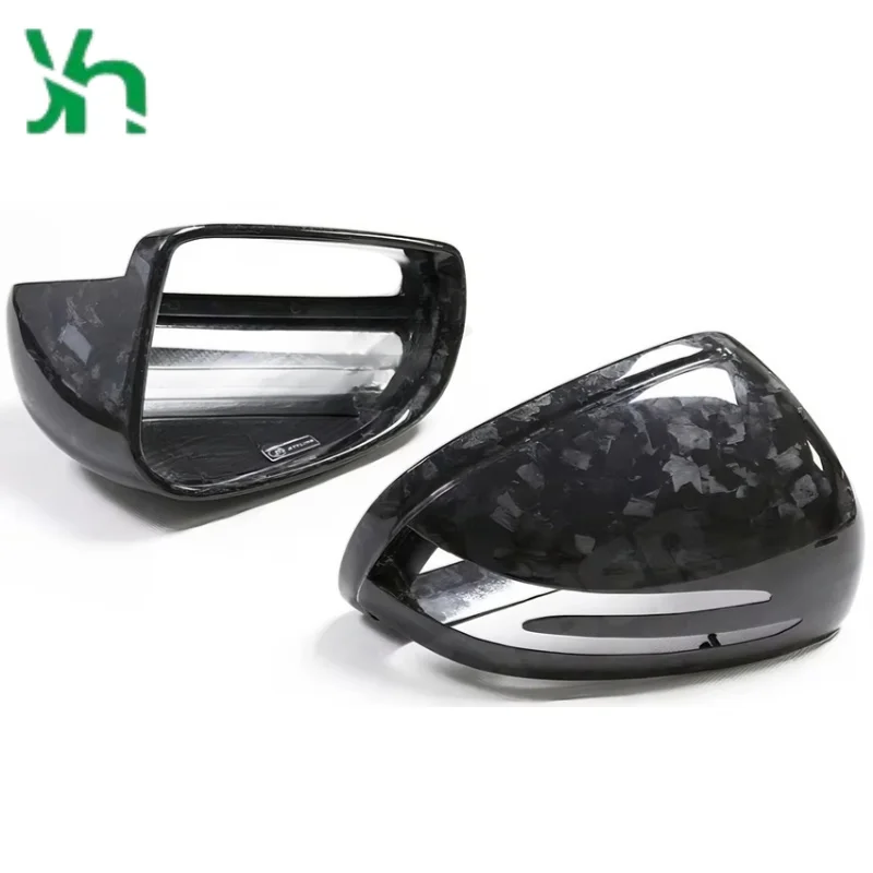 لمرسيدس بنز SLK R172 SLC R172 SL R231 SLS C197 الجانب مرآة الرؤية الخلفية غطاء مرآة الرؤية الخلفية ألياف الكربون الجافة مرآة الرؤية الخلفية