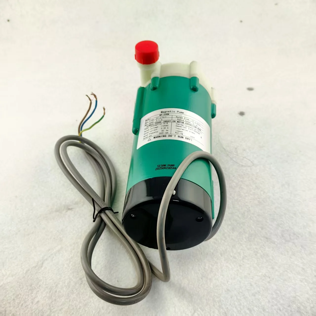 MP-20RM magnetic drive pump circulating anti-corrosion pump  G1/2 external thread