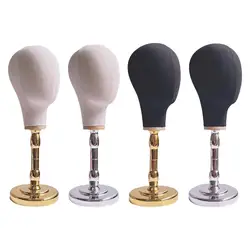 Soporte de exhibición de peluca, modelo de cabeza de maniquí, soporte de cabeza de Maniquí, estante de sombrero para Halloween, sombrero, auriculares