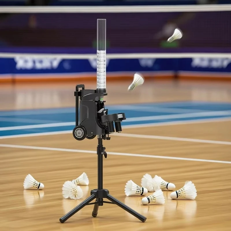 HOT Wholesaler Price Badminton Ball Shooting Machine PUSUN PB MINI PRO Shuttlecock Feeder APP Control Badminton Training Robot