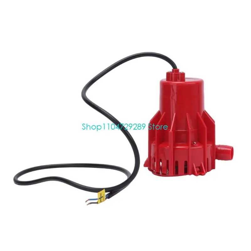 D8KE Boat Bilge Water Pump with Side Outlet for Discharge Plumbing Tasks