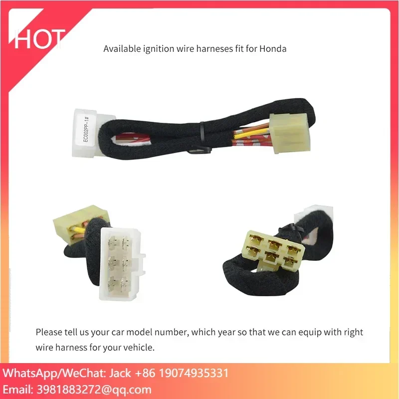 

EASYGUARD CAN BUS Easy Install Car Alarm Fits For Honda Cars Accord CRV CIVIC Odyssey Remote Stop Push Button Start