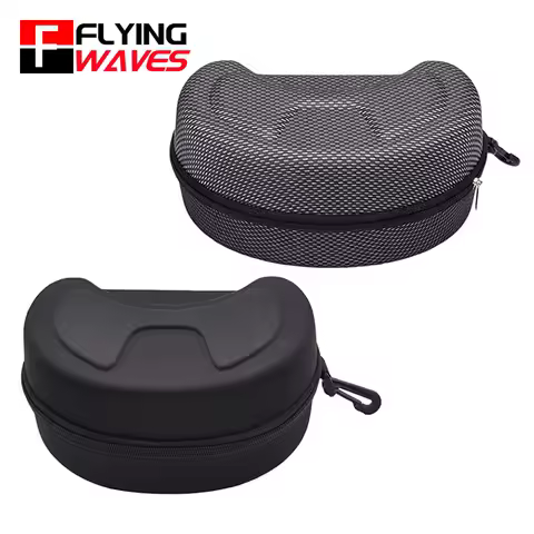 Ski Goggles Zipper Case Snow Glasses Protector Sunglasses Cycling Motorcycle Goggles EVA Hard Box