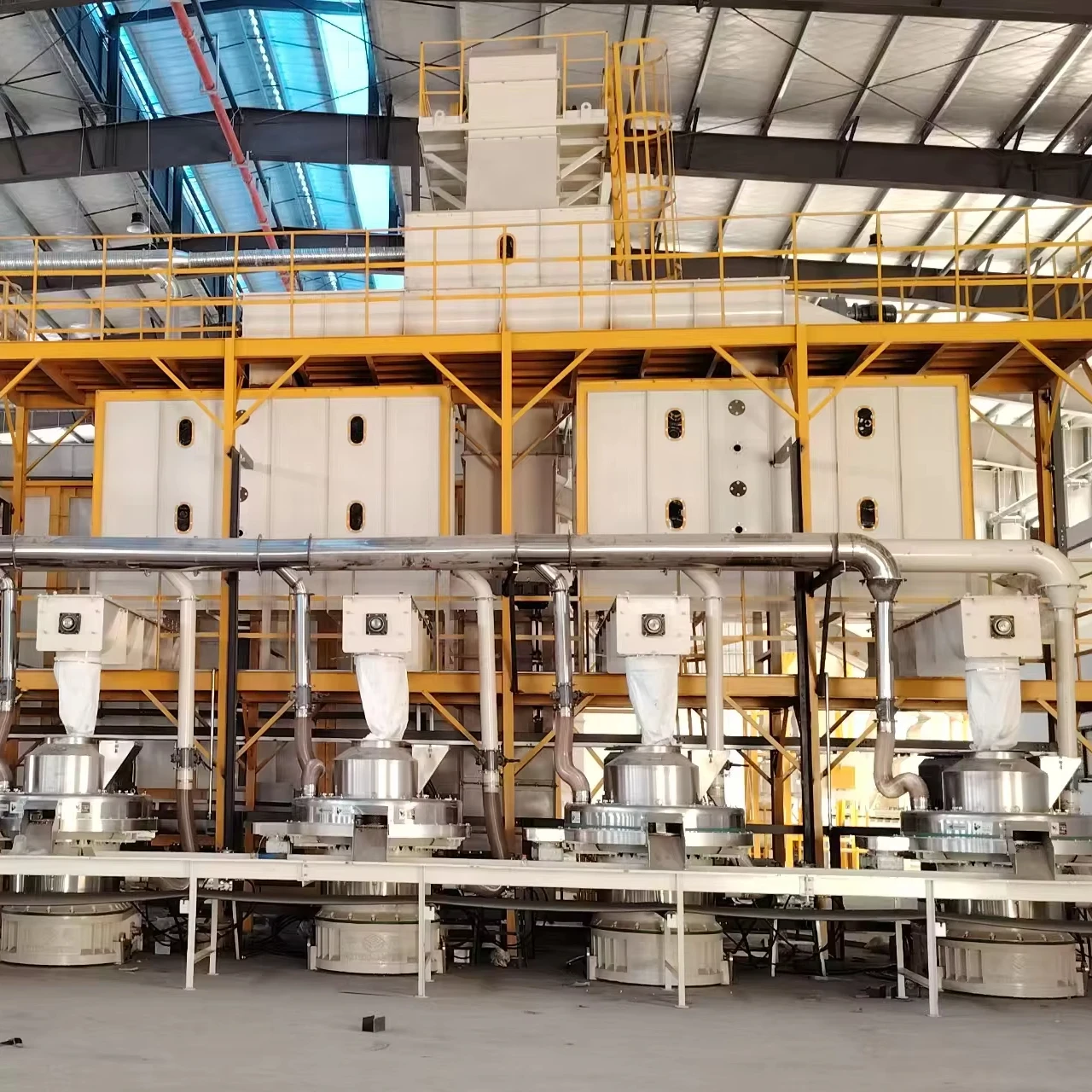 Wood Pellet Making Machine - Línea de Producción de Pellets de
