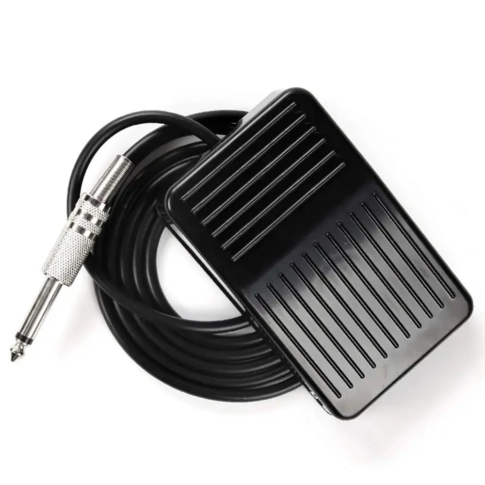 Black Plastic Tattoo Foot Pedal Switch Anti Slip Foot Switch For Tattoo Machine Tattoos Power Supply