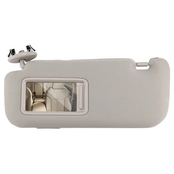 For Toyota Auris Corolla 2007 - 2013 Car Interior Sun Visor With Mirror Sun Shade Left Driver