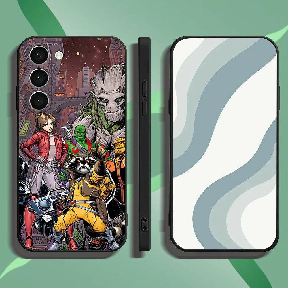 G-Guardians Of The Galaxy Phone Case For Samsung Galaxy A52 A12 A51 S21 Edge S22ULTRA S23 S20LITE Plus Ultra Black Cover