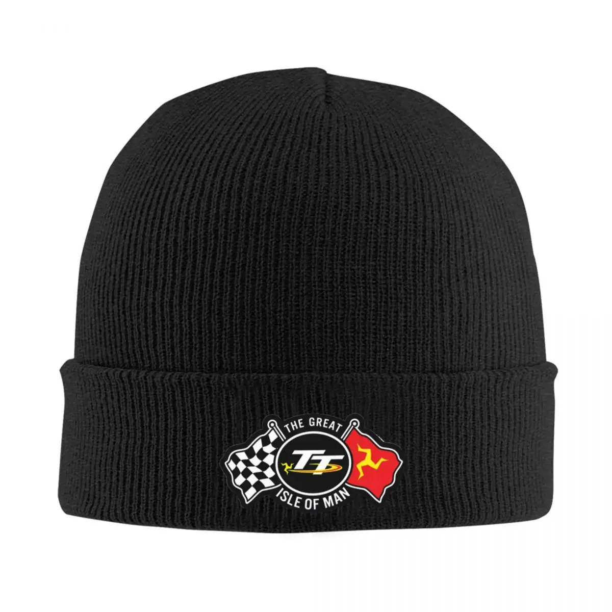 

The Ultimate Road Race Isle Of Man TT Races Motorcycle Knitted Hats Bonnets Skullies Beanies Warm Ski Cap Beanie Hat