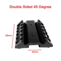 Double 45 mount