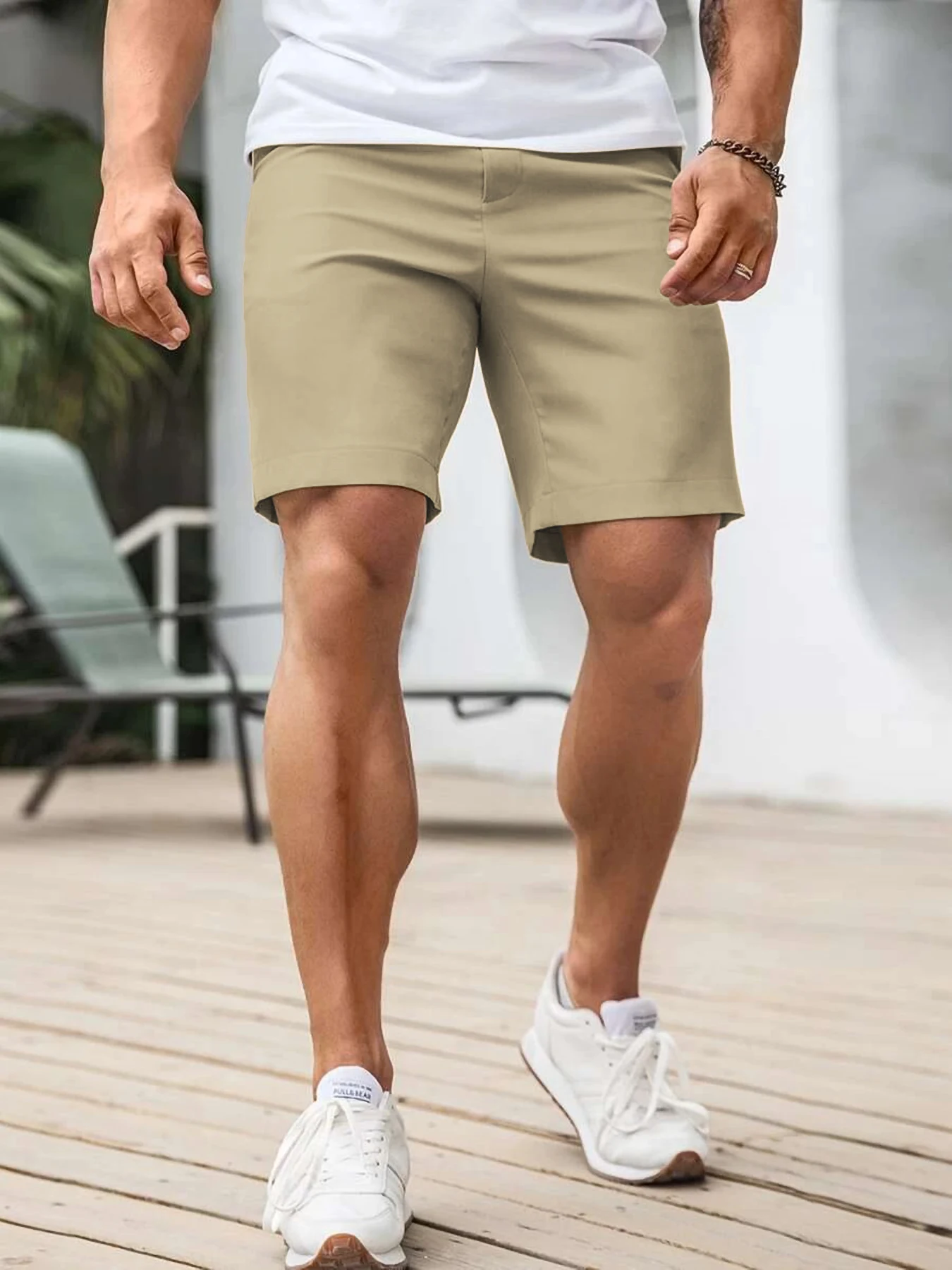 Men's Business Casual Chino Sh - Shorts Chino Slim recension och pris
