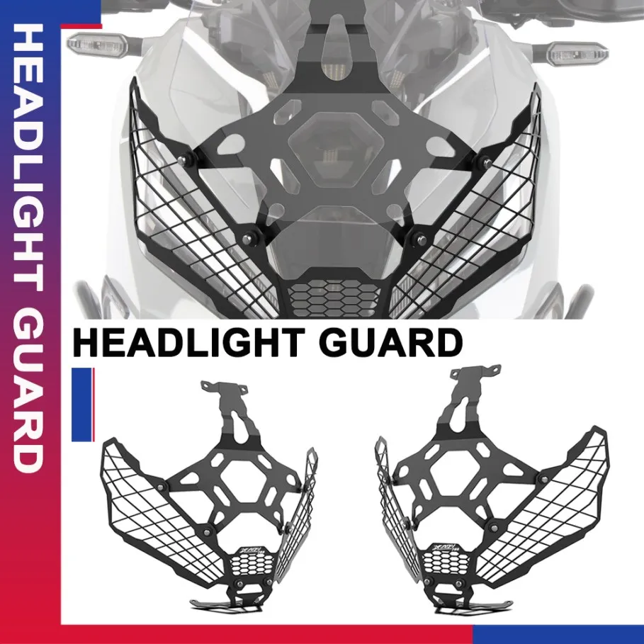 

For Honda XADV750 XADV 750 X-ADV750 XADV X ADV 750 2021-2025 2024 2023 Headlight Head Lamp Grille Guard Cover Protector